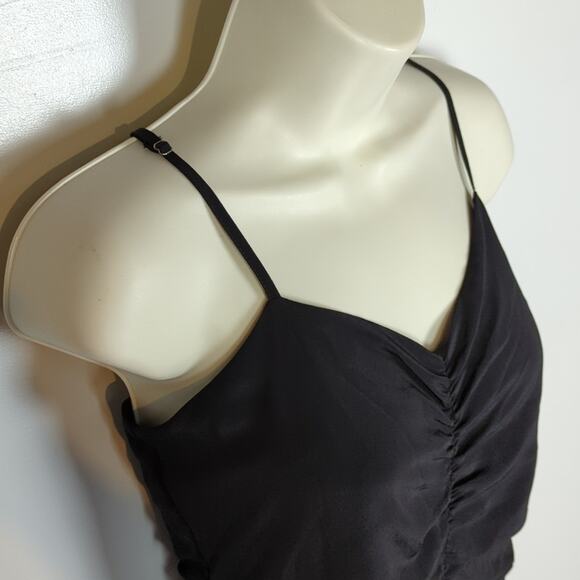 Aqua NWT Shirred Bodycon Mini Dress - Picture 2 of 10